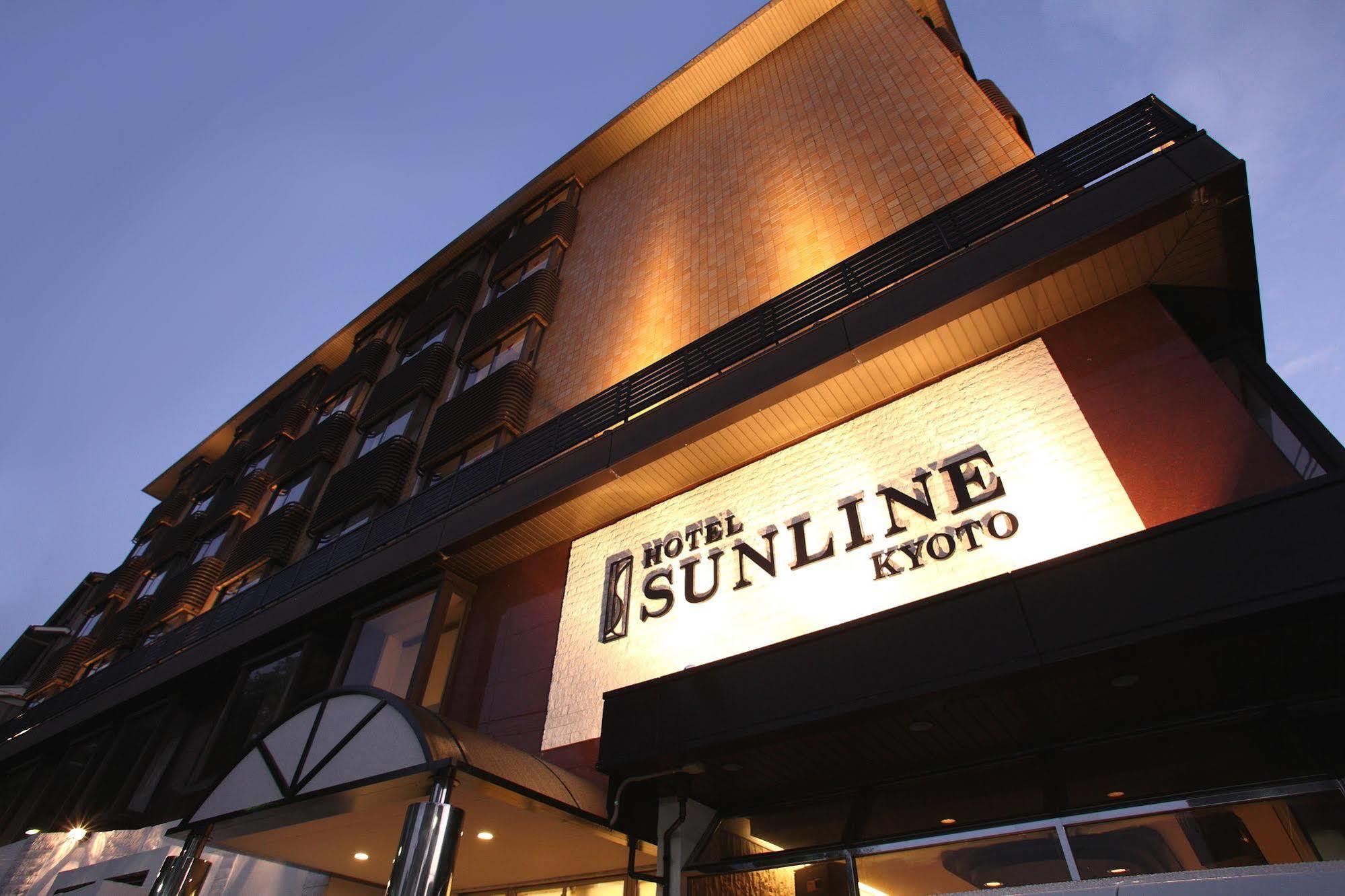 Hotel Sunline Kyoto Gion Shijo Exteriör bild