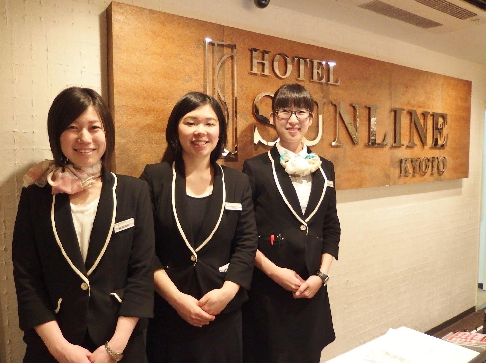 Hotel Sunline Kyoto Gion Shijo Exteriör bild